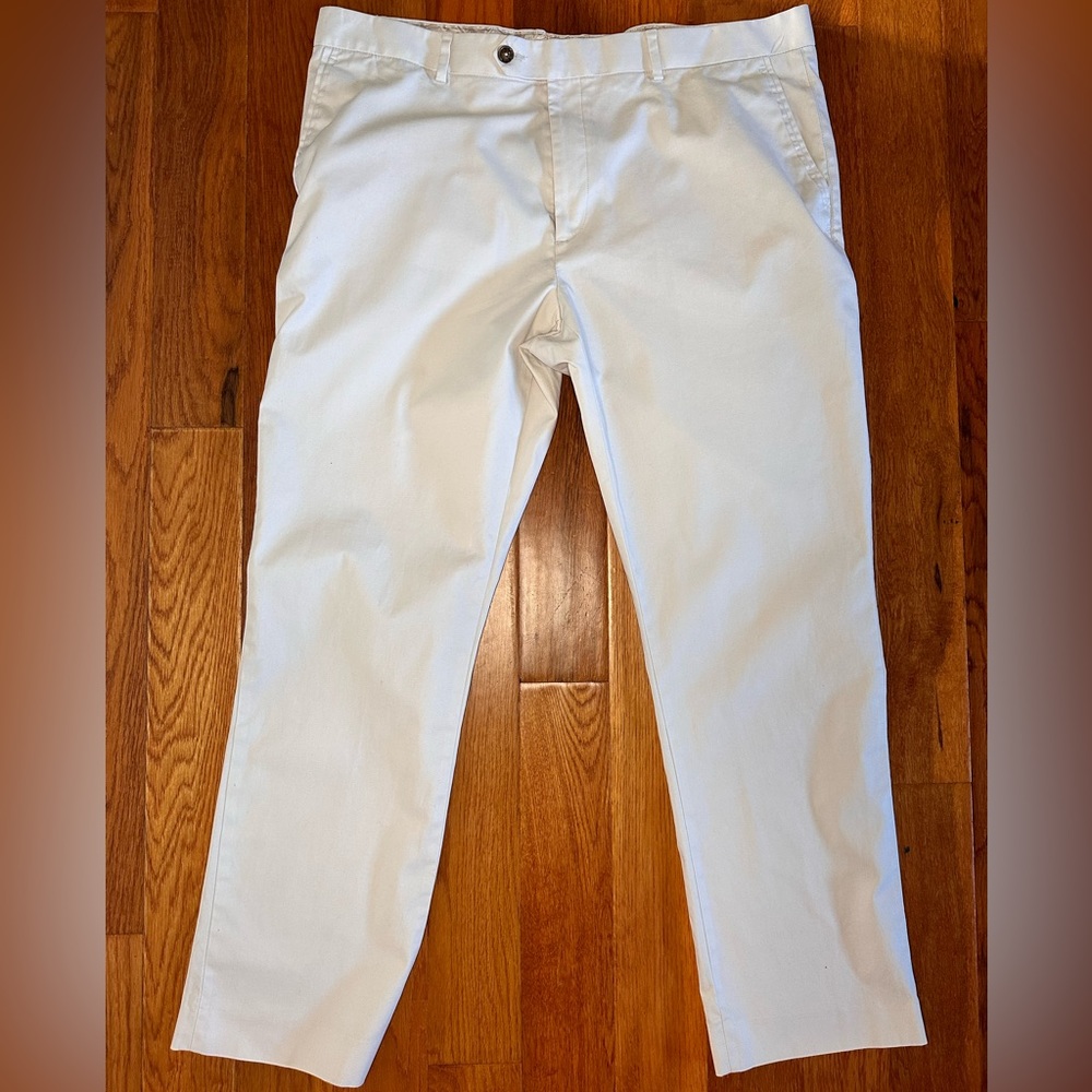 Tasso Elba off white dress pants
